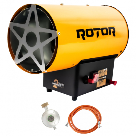 Echipamente pt incalzire - Lichidare Aeroterma pe gaz ROTOR RH-15M 51180 BTU, 5000 W , GPL