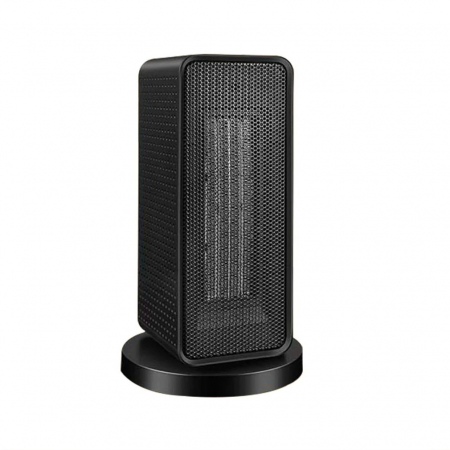 Aeroterma / Radiator Flippy, 1200 W, 2 trepte de putere, termostat reglabil, Negru [0]