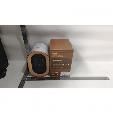 Aeroterma / Radiator Flippy PTC, 1200 W, 20x13x12 cm, termostat reglabil, 220/110 V, Alb [1]