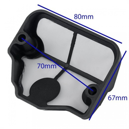 Alte piese pentru drujbe - AF1027 Filtru aer compatibil cu HU-137,136,142, Elefant - Pachet 10 bucati