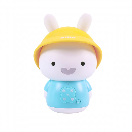 Lichidare Alilo Baby Bunny - Iepuras interactiv cu povesti si cantece, albastru, in limba romana si engleza [1]