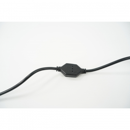 Alimentator pentru furtun luminos, fara joc de lumini, 220 V, 3 A, max, 660 W, Flippy, fir negru [4]