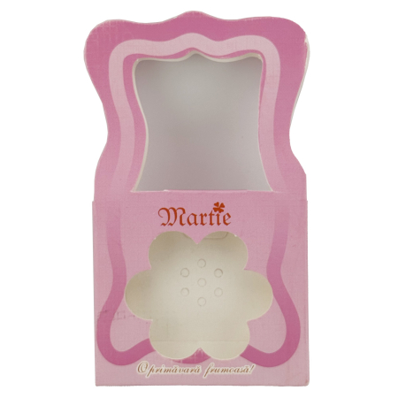 Sub 99 Lei - Ambalaje pentru Bratara Martisoare, Flippy, Set 200 Bucati, Cutii Brosa, Model Gentuta, Roz inchis