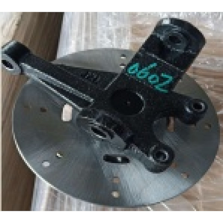 Piese mașini electrice - Ansamblu frână față stânga pentru mașină electrică RDB Q7 - piesă originală