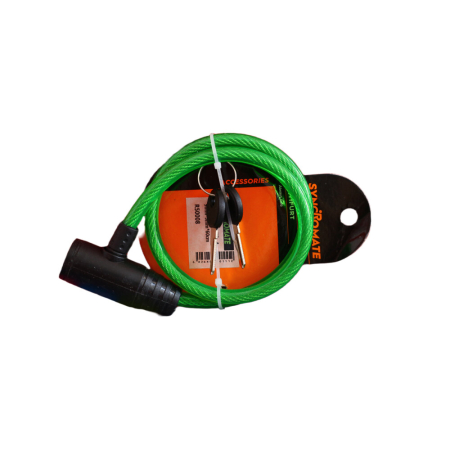 Antifurt cheie 9mmx5mmx60cm pentru bicicletă - accesoriu ciclism [1]