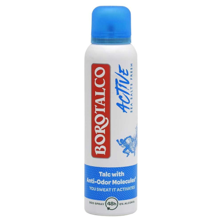 Parfumuri și deodorante - Antiperspirant Deodorant, Borotalco, 150 ml Active