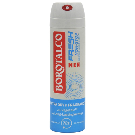 Îngrijire personală și cosmetice - Antiperspirant Deodorant, Borotalco, 150 ml Men Fresh Fragrance