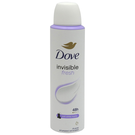 Îngrijire personală și cosmetice - Antiperspirant Deodorant, Dove, 150 ml Invisible Fresh