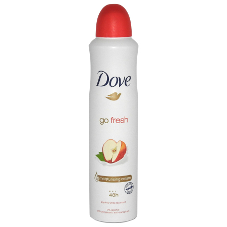 Parfumuri și deodorante - Antiperspirant Deodorant, Dove, 250 ml Go Fresh Apple si White Tea Scent