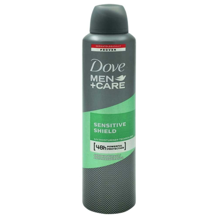 Parfumuri și deodorante - Antiperspirant Deodorant, Dove, 250 ml Men Care Sensitive Shield