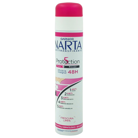 Parfumuri și deodorante - Antiperspirant Deodorant, Garnier Narta, 200 ml Protection 5