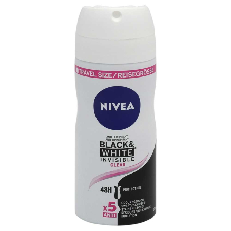 Sub 99 Lei - Antiperspirant Deodorant, Nivea, 100 ml Invisible Bw Clear
