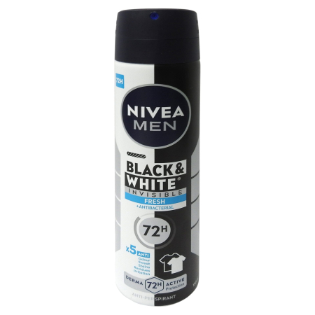 Parfumuri și deodorante - Antiperspirant Deodorant, Nivea, 150 ml Men Invisible Bw Fresh