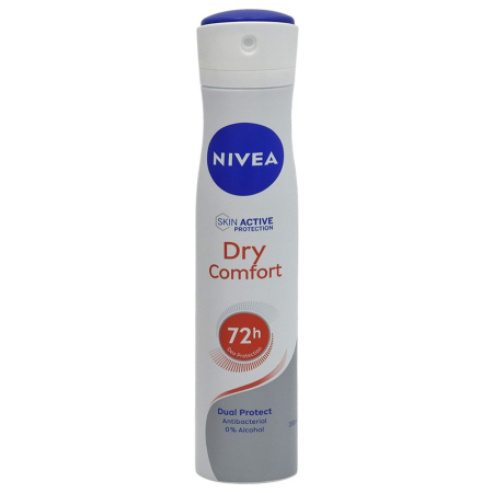Sub 99 Lei - Antiperspirant Deodorant, Nivea, 200 ml Dry Comfort
