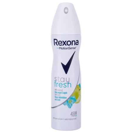 Îngrijire personală și cosmetice - Antiperspirant Deodorant, Rexona, 150 ml Blue Poppy Apple