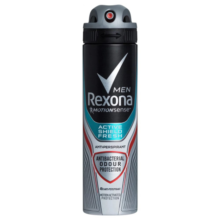 Parfumuri și deodorante - Antiperspirant Deodorant, Rexona, 150 ml Men Active Shield Fresh