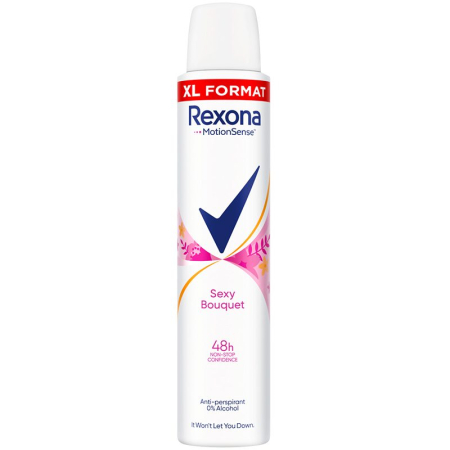 Parfumuri și deodorante - Antiperspirant Deodorant, Rexona, 200 ml Sexy Bouquet