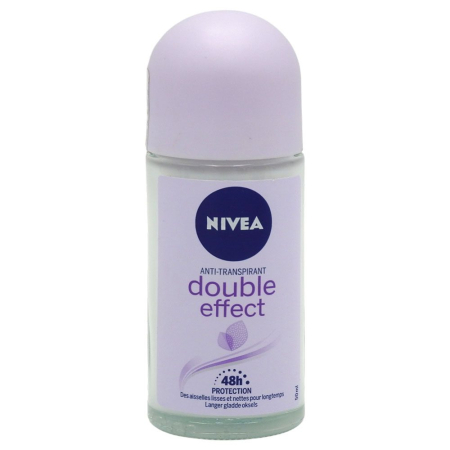 Sub 99 Lei - Antiperspirant Roll-On, Nivea, 50 ml Double Effect