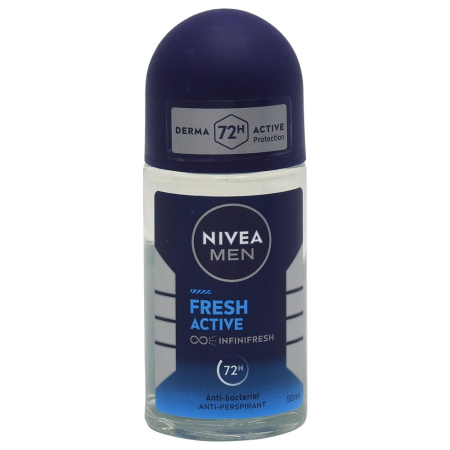 Îngrijire personală și cosmetice - Antiperspirant Roll-On, Nivea, 50 ml Men Fresh Active