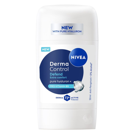 Sub 99 Lei - Antiperspirant Stick, Nivea, 50 ml Derma Control Defend