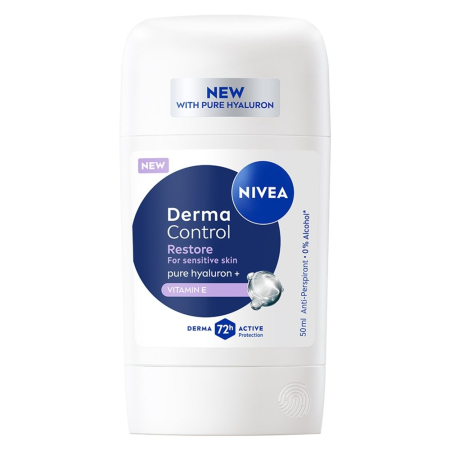 Sub 99 Lei - Antiperspirant Stick, Nivea, 50 ml Derma Control Restore