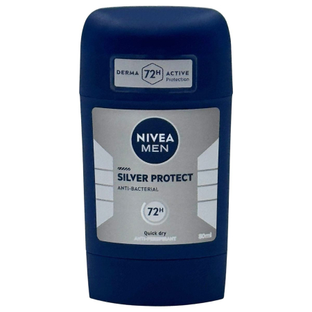 Sub 99 Lei - Antiperspirant Stick, Nivea, 50 ml Men Silver Protect