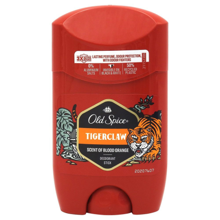 Îngrijire personală și cosmetice - Antiperspirant Stick, Old Spice, 50 ml Tigerclaw