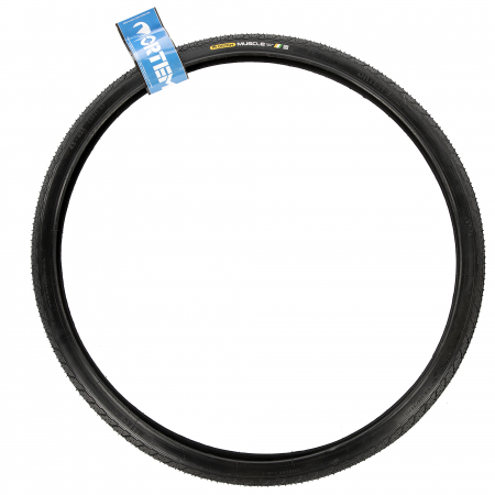 Consumabile, piese si accesorii - Anvelopa bicicleta 28x1.60", ETRTO 42-622, model MUSCLE, negru, profil Street