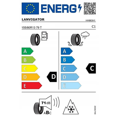 Anvelopa All Season LANVIGATOR CATCHFORS A/S 155/80/R13 79T, Aderenta Sporita pe Zapada si Umed, Confort si Durabilitate [4]