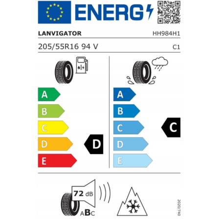 Anvelopa All Season LANVIGATOR Catchfors A/S 205/55R16 94V XL, Aderenta Sporita pe Zapada si Umed, Confort si Durabilitate [4]