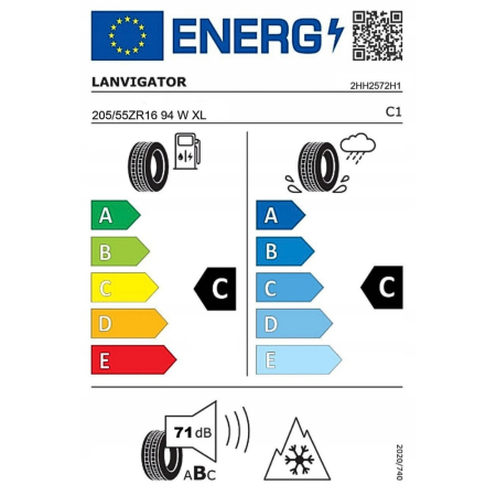 Anvelopa All Season LANVIGATOR CATCHFORS A/S II 205/55 R16 94W XL, Aderenta Sporita pe Zapada si Umed, Confort si Durabilitate [4]
