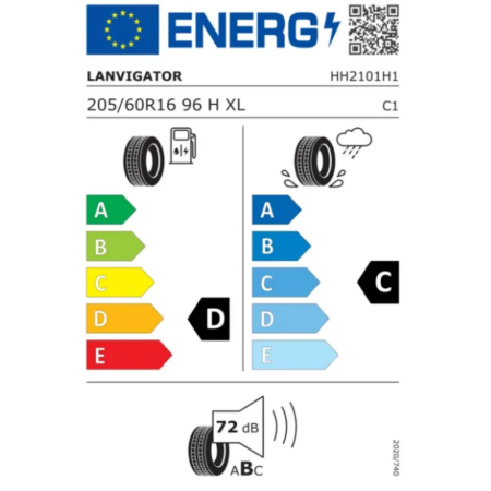 Anvelopa All Season LANVIGATOR Catchfors A/S II 205/60R16 96H XL, Aderenta Sporita pe Zapada si Umed, Confort si Durabilitate [4]