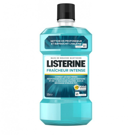 Îngrijire personală și cosmetice - Apa de Gura, Listerine, 500 ml Cool Mint