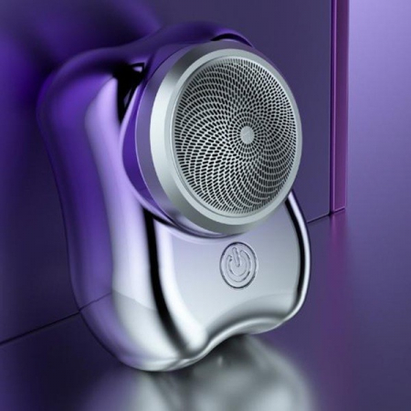 Aparat de Ras Electric, Flippy, Portabil, Incarcare USB Type-C, Autonomie &amp;gt;60 min, 6.5 x 4.5 x 4 cm, 5V, 3.7W, Mov [5]