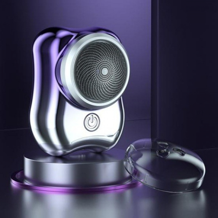 Aparat de Ras Electric, Flippy, Portabil, Incarcare USB Type-C, Autonomie &amp;gt;60 min, 6.5 x 4.5 x 4 cm, 5V, 3.7W, Mov [4]