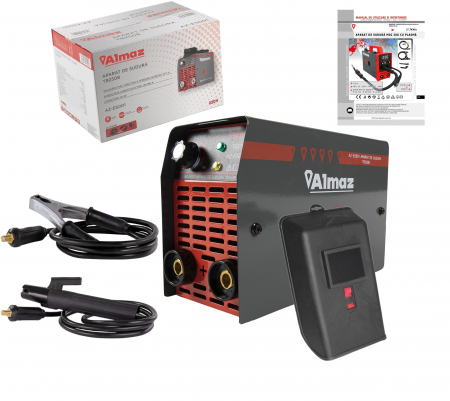 Invertoare - Lichidare Aparat de sudura Almaz AZ-ES001 TB 250B, 180 A, 1.6 - 5.0 mm, AZ-ES001