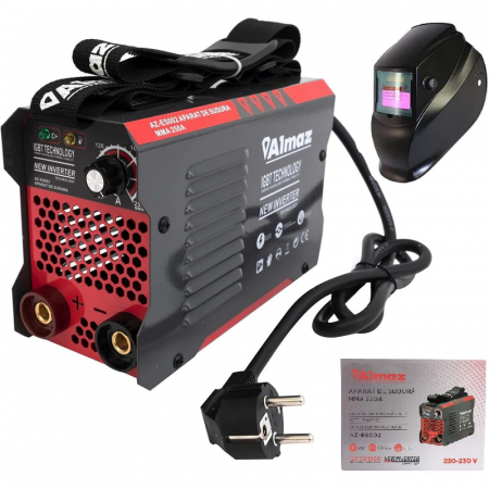 Aparat de sudura Almaz MMA 250A, 1.6 - 5.0 mm + Masca de sudura cu reglaj automat [1]