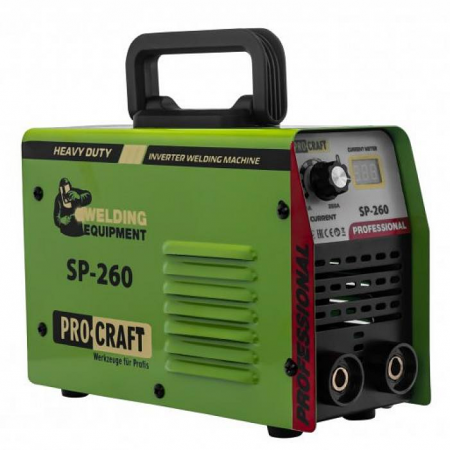 Aparat de sudura Procraft SP260, 260 А, 1.5 - 4.0 mm + Masca de sudura cu reglaj automat [2]