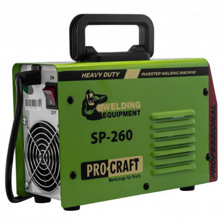 Aparat de sudura Procraft SP260, 260 А, 1.5 - 4.0 mm + Masca de sudura cu reglaj automat [3]