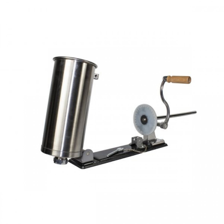 Aparat de umplut Carnati Elefant KY-2006PA, 3 kg, metal/inox, Orizontal/Rabatabil 4 palnii, prindere de masa [2]