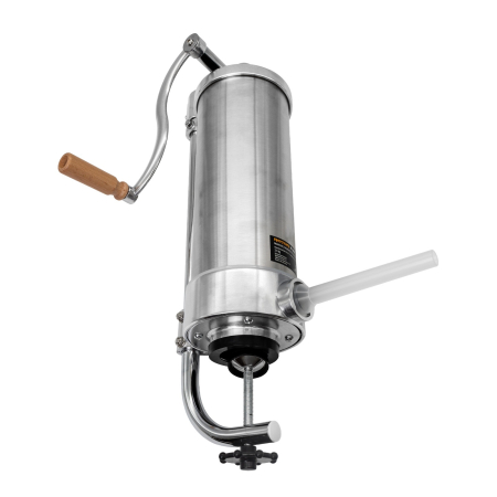 Aparat manual de facut carnati ROTOR RY-2006C, vertical, 3,5 kg, inox alimentar, 4 palnii, fixare pe masa cu clema [2]