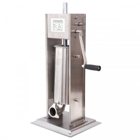Pentru Casa si Camping - Aparat umplut Carnati Elefant ML-S5, Mecanic, Inox Integral, 5 Kg 6 Palnii