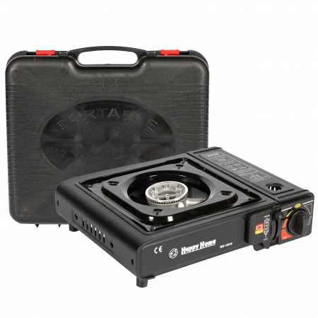 Plite & aragaze - Aragaz camping portabil , 1 ochi , alimentare spray/gaz , HappyHome MX777