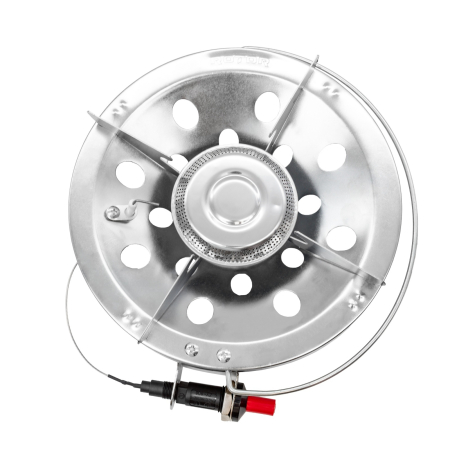 Casă și camping - Arzator camping pentru butelie gaz RAG-28I ROTOR, o210 mm, aprindere piezo, Propan/Butan