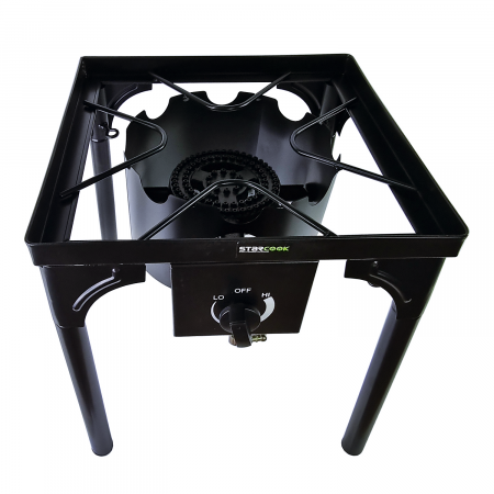 Arzator de exterior cu suport STARCOOK reglabila pe inaltime, picioare detasabile, zona mare de gatit [1]