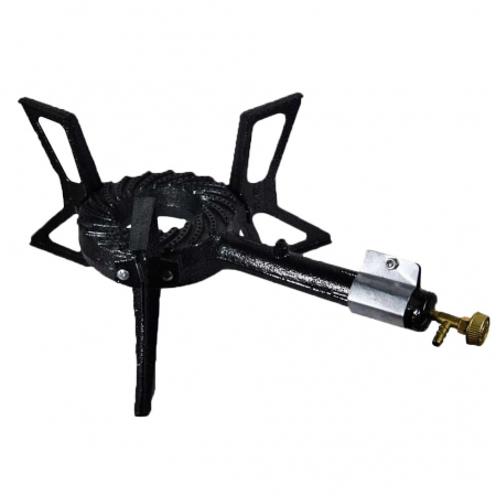 Arzator GPL rotund, pirostrie din fonta, model elicopter +  Kit reglabil gpl RH-10 + Tub flex 2M+2 Coliere [1]