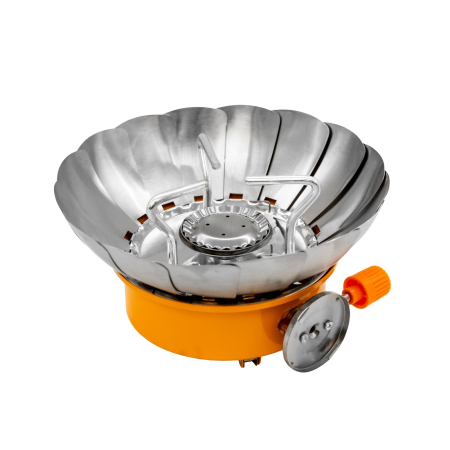 Casă și camping - Arzator portabil rezistent la vant cu aprindere electronica ROTOR RPCG-282YW, 2.8 kW, butan, consum 200 g/h