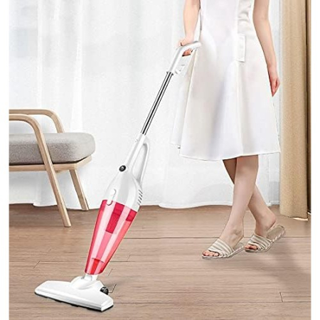 Aspirator Vertical 2in1, Flippy, Fara Sac, 2 Capete, de Mana, Filtrare Multipla, 95 x 24.5 cm, Rosu [3]