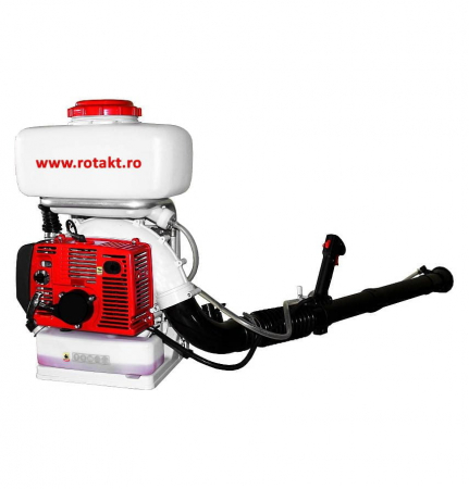 Pompe, motopompe, sisteme de irigat si stropit - Atomizor Rotakt 3WF-600, Pulverizare Universală Pe Orizontală Până la 15m, Benzină 3.4CP