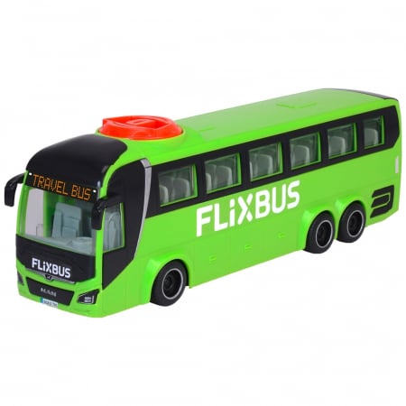 Jucarii, Copii & Bebe - Autobuz Dickie Toys MAN Lion's Coach 26,5 cm Flixbus verde